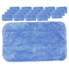 強力清潔劑 超細纖維2層抹布 藍色, 20個