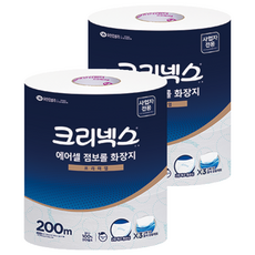 Kleenex 舒潔 Air Cell大捲衛生紙優質200m, 200m, 3捲, 2個