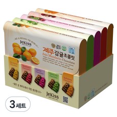 제키스 제주 종합 초콜릿 5종, 175g, 3세트