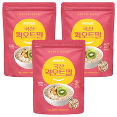 heyoat 韓國產快煮燕麥片, 3個, 1kg
