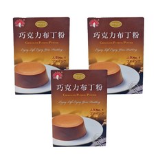 新光洋菜 巧克力布丁粉, 100g, 3盒