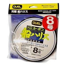 DUEL H.D. CARBON 元祖 船 碳纖線 子線 H961 8號 100m, 1捲