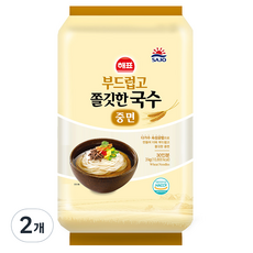 Haepyo 柔軟有嚼勁的麵條, 3kg, 2個