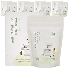 네이쳐러브메레 자연을 담은 올인원 식기세척기 세제, 240g, 5개