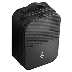 菓拉小舖 旅行便攜鞋包, 黑色, 1個