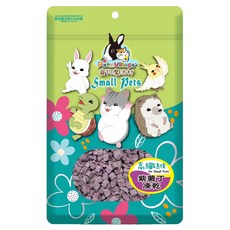 Pet Village 魔法村 高纖維凍乾 紫薯丁, 25g, 1包