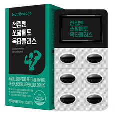 뉴트리원 전립엔 쏘팔메토 옥타플러스 17.4g, 30정, 1개
