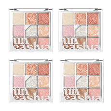 언리시아 글리터피디아 아이 팔레트, N°1 올 오브 글리터, 4개