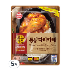OTOKI 不倒翁 雞腿咖哩調理包, 300g, 5包
