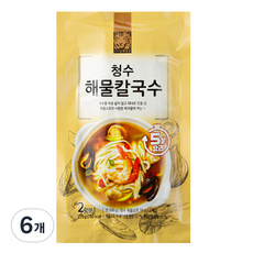 CHOUNGSOO FOOD 清水海鮮刀削麵, 6個, 220g