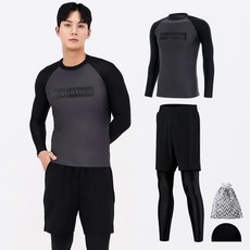 aquatica 男款防磨衣上下套裝 AQAMAA+PL