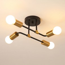 Honey Comb 北歐工業風半吸頂 kc2205-65 簡約時尚 四燈照明 適用多種空間