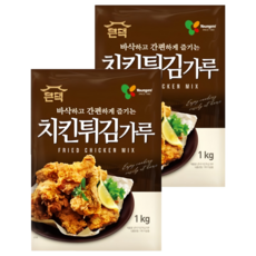 Youngmi 炸雞粉, 1kg, 2盒