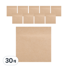基本款便利貼, 牛皮紙空白, 30個, 80張