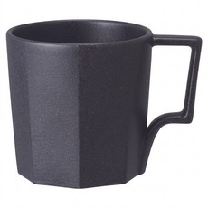 KINTO OCT八角陶瓷馬克杯 300ml, 黑色, 1個