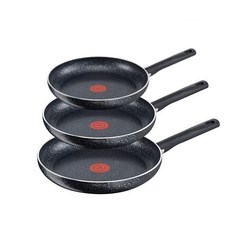 Tefal 法國特福 電磁爐適用平底鍋 3入, 混色, 平底鍋22cm+平底鍋24cm+平底鍋28cm