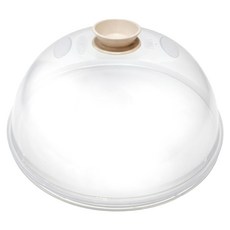 HICKIES 圓頂微波加熱蓋, 淺褐色, 1個