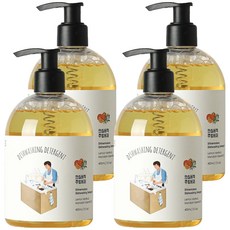 SHINE makers 安心清洗洗碗精 檸檬香桃木香, 4瓶