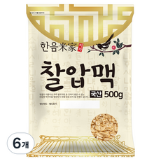 한음미가 국내산 찰압맥, 500g, 6개