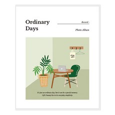 Ordinary Days Monolike PVC 自黏式相簿, 02 綠色日子, 15張