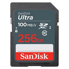 SanDisk 晟碟 Ultra SDXC UHS-I 記憶卡 100MB/s, 256GB, 1個