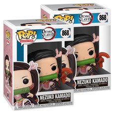 Funko POP! 鬼滅之刃 竈門禰豆子 公仔 49013, 2個