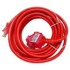 SAMPO 聲寶 2蕊1開3插防塵動力延長線 EL-W13T17T1, 5m, 紅色, 1個