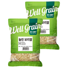 Dubosikpum Wellgrain 軟壓大麥仁, 2個, 800g