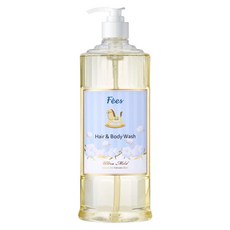 Fees BEBE 嬰兒柔護洗髮沐浴精 棉花香, 600ml, 1瓶