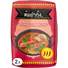 Marushin Yup!仿真料理包拉鍊袋-酸辣蝦湯 2入