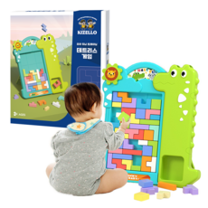 Kijello 幼兒大腦訓練俄羅斯方塊遊戲, 單一顏色, 1個