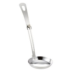 CAPTAIN STAG 鹿牌 不鏽鋼伸縮湯匙 90g, 銀色, 1個