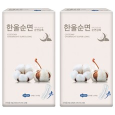 YEJIMIIN 玥之美人 細緻棉柔衛生棉, 超長夜用型(41cm), 20片, 2包