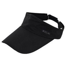 해피제이 비안 남녀 썬바이저 골프 썬캡, 블랙, 1개