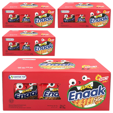 GEMEZ Enaak 韓式小雞麵 Set, Extra Spicy Level 1, 點心麵首選, 672g, 4盒