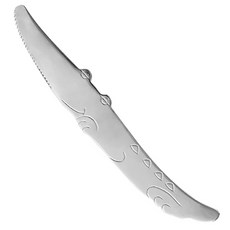 SALUS 佐藤金屬 動物系列 餐具, 鱷魚刀 S, 銀色, 1支