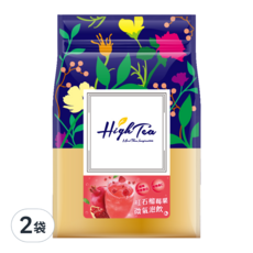 High Tea 伂橙 紅石榴莓果微氣泡飲,8包,25g,2袋