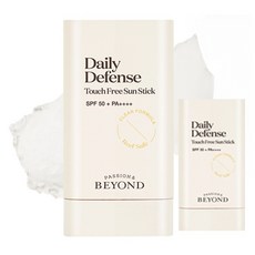 [비건라이프] 비욘드 데일리 디펜스 터치 프리 선스틱 SPF50+ PA++++, 18g, 2개