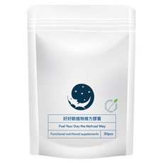 米胚芽GABA + 色胺酸好好眠複方膠囊 400mg, 1個, 30顆