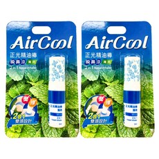 正光 精油棒鼻瞬涼 薄荷 2合1鼻吸劑, 2支