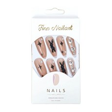 Paula's Nail 寶拉美甲 星月蝴蝶寶石美甲貼片 Set，每盒贈送工具包, 1組, AP69224