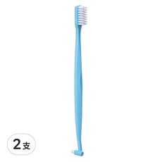 矯正專用雙頭單束軟毛牙刷 局部清潔 深入清潔牙縫, 2支