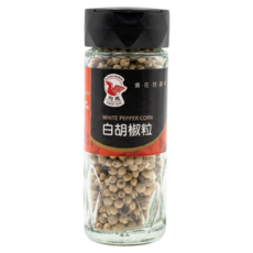 飛馬 白胡椒粒, 50g, 1瓶