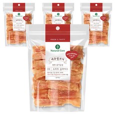 네츄럴코어 강아지 소프트 슬라이스 건조 간식, 닭가슴살, 180g, 4개
