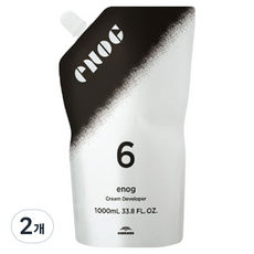 mILBOn 氧化劑Enog Cream Developer 6, 2個, 1L