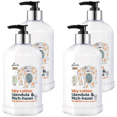 Hallmark 怪獸派對 自然之萃 全面修護乳 蜂蜜杏桃, 600ml, 4瓶