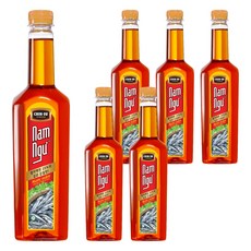 친수 남늑 연어향 피쉬소스, 300ml, 6개