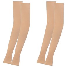 Malltoday 手背覆蓋型涼感袖套 2入, 2個, 膚色