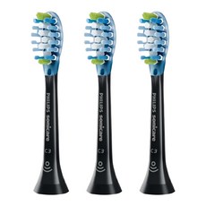 PHILIPS 飛利浦 sonicare DC Smart智能清潔刷頭3件組 黑色, 1組, HX9043/96