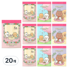 ii GEN 一正 Woongi 迷你便條紙, 1入, 20個, 隨機出貨